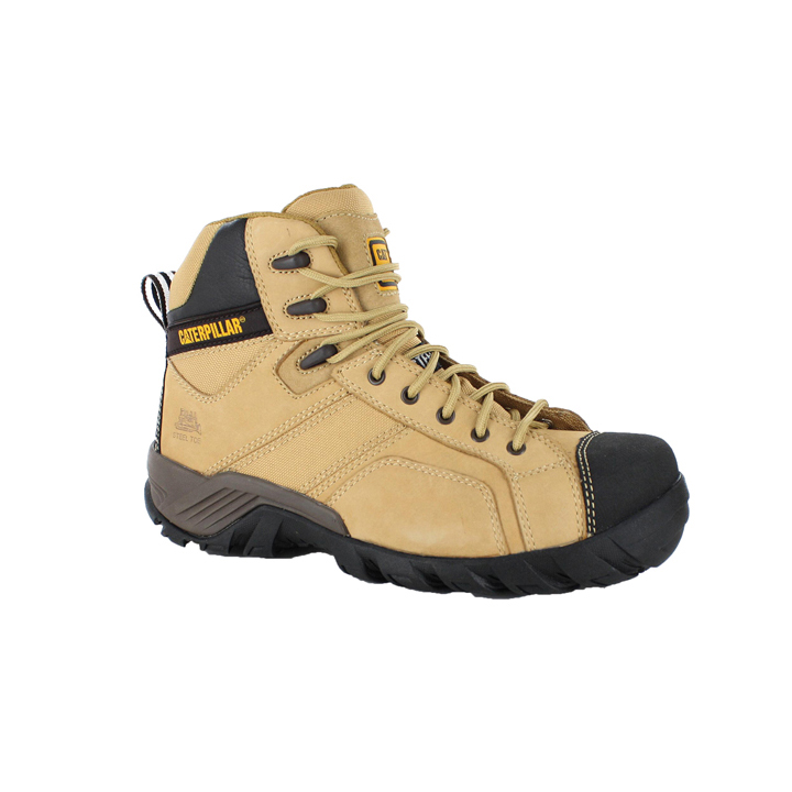 Caterpillar Argon Zip St - Mens Work Boots - Orange - NZ (120UEXMZJ)